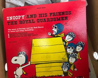 . . . vintage Snoopy Red Baron album