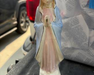 . . . Madonna statue