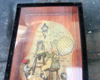 . . . another Holly Hobby shadowbox