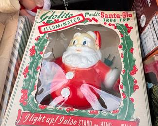 . . . vintage Santa tree topper