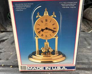 . . . Elgin globe clock