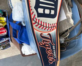 . . . Detroit Tiger pennant