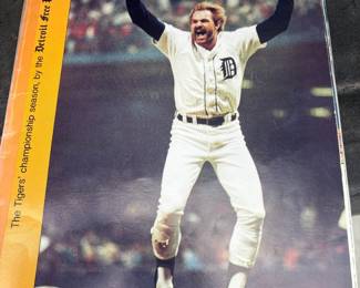 . . . 1984 World Series magazine -- Gibby on cover