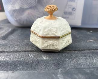 . . . Lenox trinket box