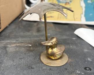 . . . brass duck