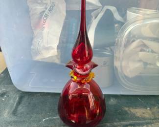 . . . vintage perfume-type bottle