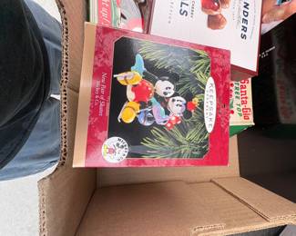 . . . vintage Minnie and Mickey Hallmark ornament