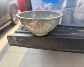 . . . Melmac mixing bowl circa 1960's