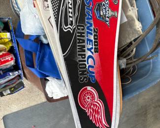 . . . Red Wing Stanley Cup pennant