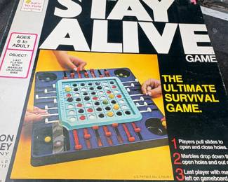 . . . vintage Stay Alive game
