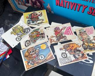 . . . vintage Wacky cards