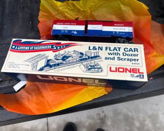. . . Lionel cars