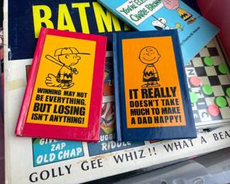 . . . vintage Peanuts books