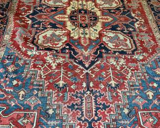 Antique Persian Heriz Rug