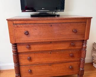 American Empire chest of drawers