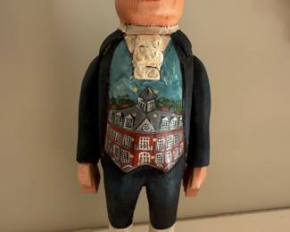 Nancy Thomas 1996 hand carved hand painted