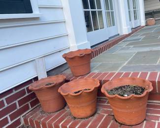 Terra cotta pots