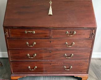 Antique Chippendale drop front desk
