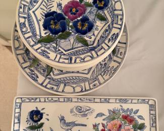 Given France dessert set