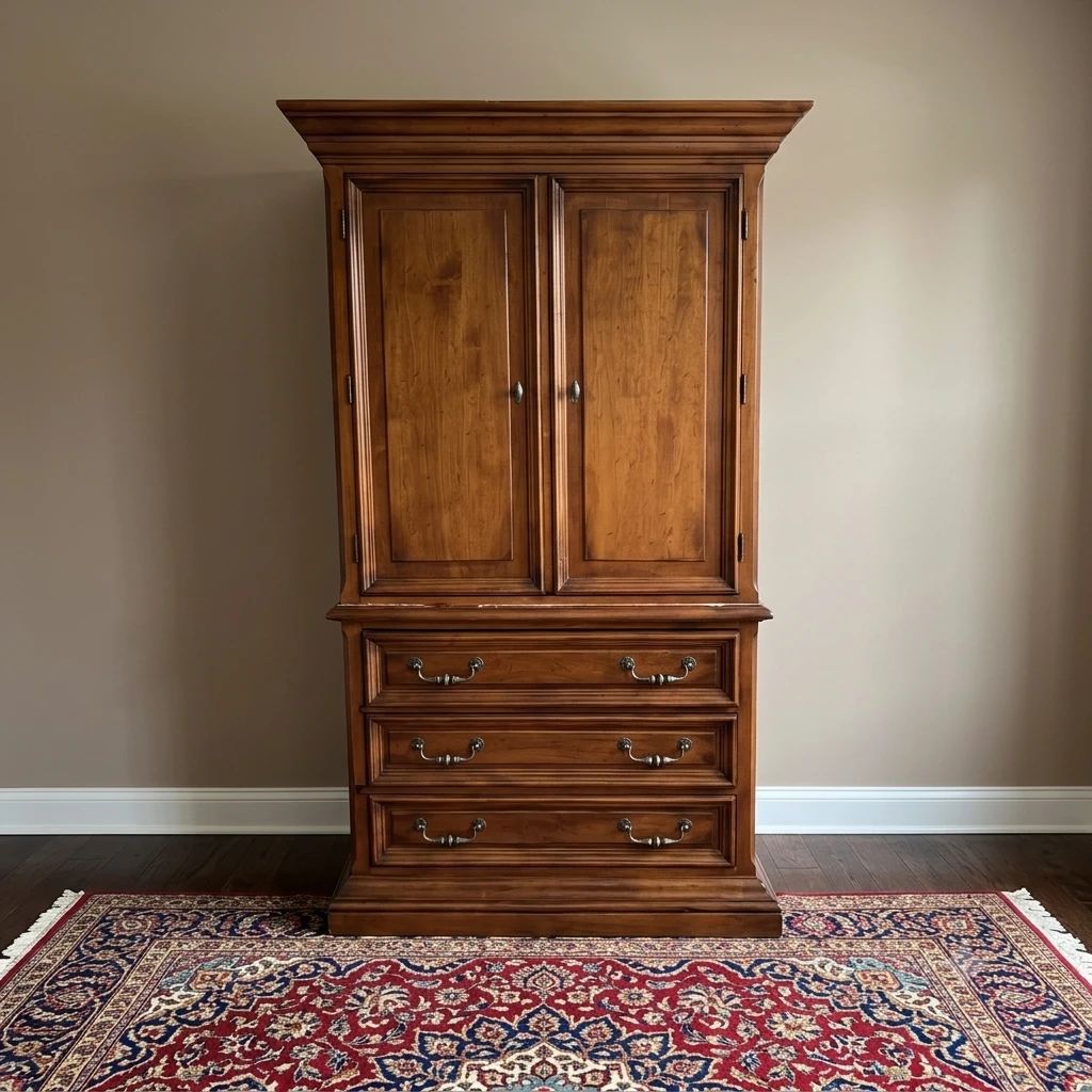 Drexel Heritage armoire with drawers--very fine condition