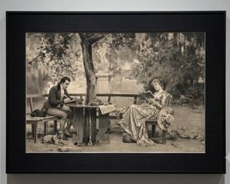 1899 Photogravure ready to mat and frame--many available to browse through, not shown
