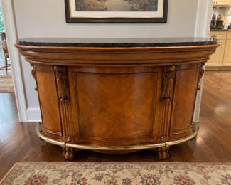 Marble top bar--never used. Still has all new packaging on reverse.