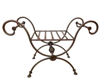 Wrought iron seat or bench