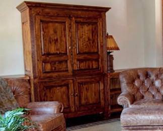 Large Drexel Heritage armoire--84" tall by 58" wide by 28" deep