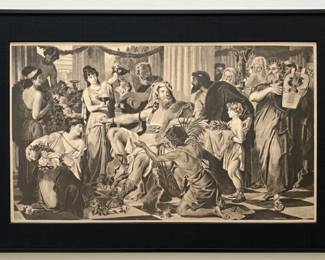 1899 Photogravure ready to mat and frame--many available to browse through, not shown