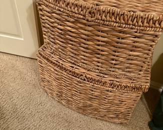 Large wicker baskets