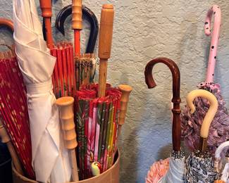 Vintage umbrellas 