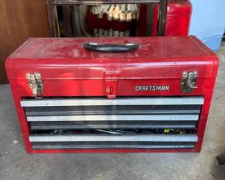 002 craftsman3drawerredmetaltoolboxwit