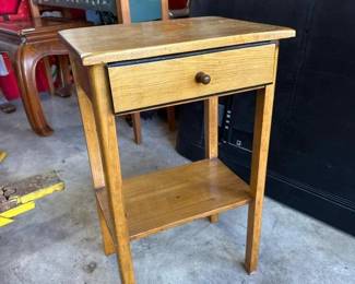 180 woodensidetablewithdrawerandlower