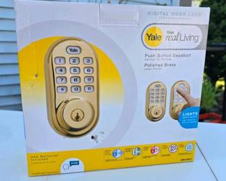 031 yaledigitalpushbuttondeadboltpolish