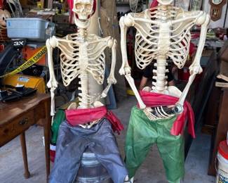156 twoanimatedpirateskeletonhalloweenp