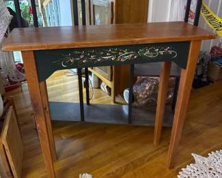 170 handpaintedsolidwoodconsoletable