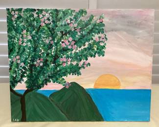 MCJ102 Original Scenic Painting On Canvas