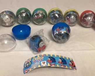 MCJ141 Ten Thomas The Train “Smooshy” Toys In Capsules New