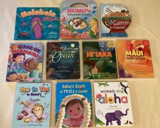 MCJ041 Ten Children’s Hawaiian Board Books