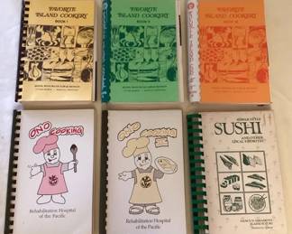 MCJ048 Six Vintage “Local Style” Cookbooks