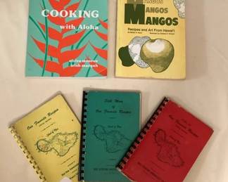 MCJ044 Five Vintage Local Style Cookbooks