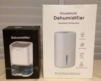 MCJ104 Two Mini Dehumidifiers New