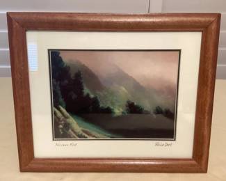 MCJ109 Framed Nu’uanu Mist Picture By Patrick Doell