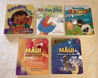 MCJ115 Five Children’s Hawaiian Board Books
