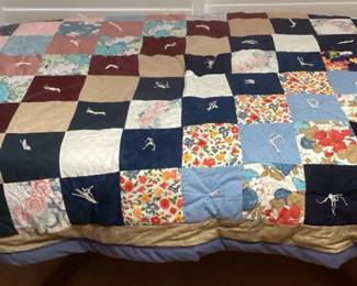 MCJ089 Futon Style Patchwork Quilt Blanket