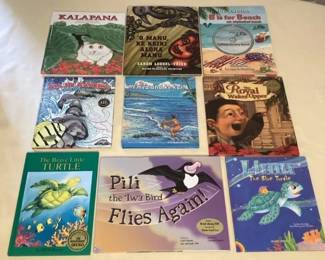 MCJ116 Nine Children’s Hawaiian Hardcover Books