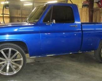 1985 C10 Chevrolet Truck w/24" Wheels