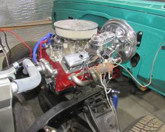 Rebuilt 350 Engine with 350 Automatic Transmission