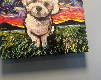 Dog theme art work