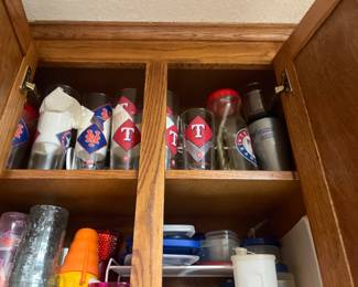 Texas Rangers Cups